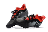 Adidas X Tango 16.1 Turf Soccer Cleats Grey Black Solar Red - StarStadium