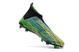 Adidas Predator 18+ FG Soccer Cleats Green Black Blue Yellow - StarStadium