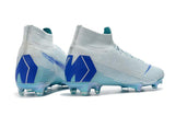 NIKE Mercurial Superfly VI 360 Elite FG Light Blue Nike Blue - StarStadium