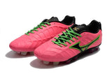 Mizuno Rebula V1 FG Soccer Cleats Pink Black Green - StarStadium