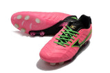 Mizuno Rebula V1 FG Soccer Cleats Pink Black Green - StarStadium