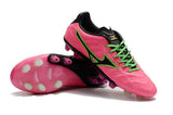 Mizuno Rebula V1 FG Soccer Cleats Pink Black Green - StarStadium