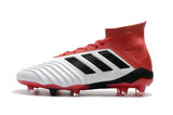 Adidas Predator 19.1 FG Cleats Red/White