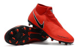 Nike Phantom Vision Elite DF FG Soccer Cleats Orange Black - StarStadium