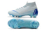 NIKE Mercurial Superfly VI 360 Elite FG Light Blue Nike Blue - StarStadium