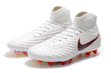 Nike Magista Obra II Elite DF FG Soccer Cleats White Metallic Black - StarStadium