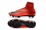 Nike Mercurial Superfly V FG Soccer Cleats Red Black - StarStadium