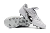 PUMA King Top M.I.I CHROME FG Soccer Cleats White Silver Metallic