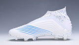 Adidas Predator 19.1 FG White Blue no Lace - StarStadium