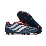 Adidas Predator Precision FG Soccer Cleats Navy White Red - StarStadium