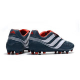 Adidas Predator Precision FG Soccer Cleats Navy White Red - StarStadium