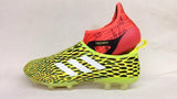 Adidas Glitch Skin 17 FG Soccer Shoes Fluorescent Green White Red - StarStadium