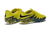 Nike Hypervenom Phinish II FG Soccer Cleats Yellow Black Blue - StarStadium