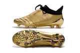 Adidas X 16+ Purechaos FG/AG Soccer Cleats Golden Black - StarStadium