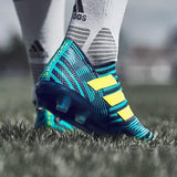 Adidas Nemeziz FG Agility TPU Cleats  BLue/Black/Lime