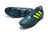 Adidas Nemeziz FG Agility TPU Cleats  BLue/Black/Lime