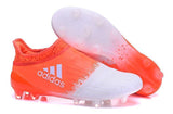 Adidas X 16+ Purechaos FG/AG Soccer Cleats Orange White - StarStadium