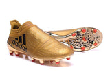 Adidas X 16+ Purechaos FG/AG Soccer Cleats Golden - StarStadium