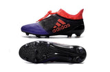 Adidas X 16+ Purechaos FG/AG Soccer Cleats Purple Black Solar Red - StarStadium