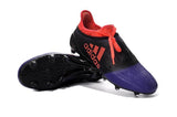 Adidas X 16+ Purechaos FG/AG Soccer Cleats Purple Black Solar Red - StarStadium