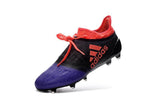 Adidas X 16+ Purechaos FG/AG Soccer Cleats Purple Black Solar Red - StarStadium