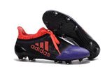 Adidas X 16+ Purechaos FG/AG Soccer Cleats Purple Black Solar Red - StarStadium