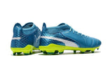 Puma One FG Soccers Boots - BlueWhiteGreen