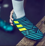 Adidas Nemeziz FG Agility TPU Cleats  BLue/Black/Lime