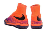 Nike HypervenomX Proximo Turf Soccer Cleats Total Crimson Purple - StarStadium