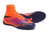 Nike HypervenomX Proximo Turf Soccer Cleats Total Crimson Purple - StarStadium