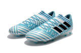 Adidas Nemeziz Messi FG Soccer Shoes Silver/Blue/Black