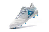 Adidas X Series Leather FG Cleats White/Blue