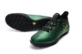 Adidas X series TF Thunderstorm Grass Spikes Soccers Shoes Green/Black/Lime