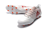 Adidas X Series Leather FG Cleats White/Orange