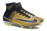 Nike Mercurial Superfly V FG Soccer Cleats Yellow Black - StarStadium