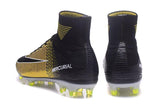Nike Mercurial Superfly V FG Soccer Cleats Yellow Black - StarStadium