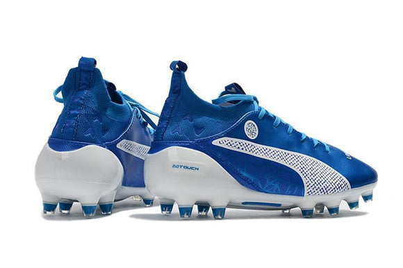 PUMA evoTOUCH Pro FG Soccer Cleats Blue White
