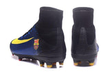 Nike Mercurial Superfly V FC Barcelona FG Soccer Cleats Blue Red Black - StarStadium