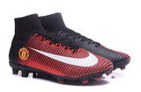 Nike Mercurial Superfly V Manchester United FG Soccer Cleats Red Black - StarStadium
