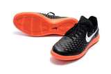 Nike MagistaX Finale II IC Soccer Shoes Black White Orange - StarStadium