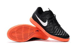 Nike MagistaX Finale II IC Soccer Shoes Black White Orange - StarStadium