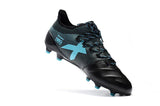 Adidas X Series Leather FG Cleats Black/Blue