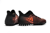 Adidas X series TF Thunderstorm Grass Spikes Soccers Shoes Orange/Black