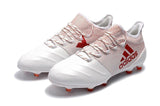 Adidas X Series Leather FG Cleats White/Orange