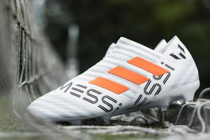 Adidas Nemeziz FG Agility TPU Cleats White/Black/Orange