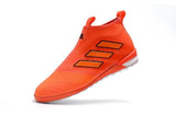 Adidas Flamestorm Series IC Studded Soccers Shoes Orange