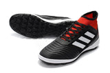 Adidas Predator TF Primeknit Soccer Shoes Black/White/Red