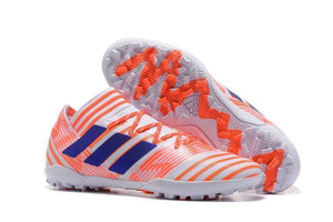 Adidas Nemeziz Tango 17.3 Turf Soccer Cleats Solar Red Blue White - StarStadium