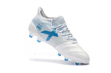 Adidas X Series Leather FG Cleats White/Blue