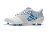 Adidas X Series Leather FG Cleats White/Blue